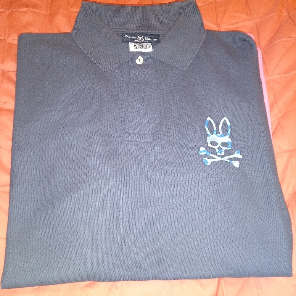 Psycho bunny polo style shirt